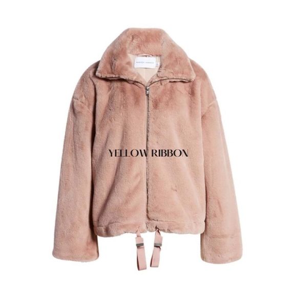 🆕 Rebecca Minkoff Brigit Faux Fur Jacket | Size: S - Picture 2 of 3